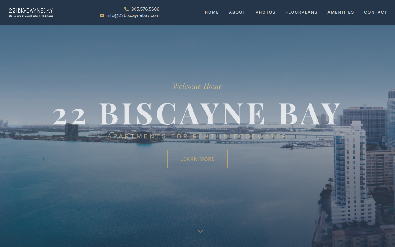 22 Biscayne Bay website