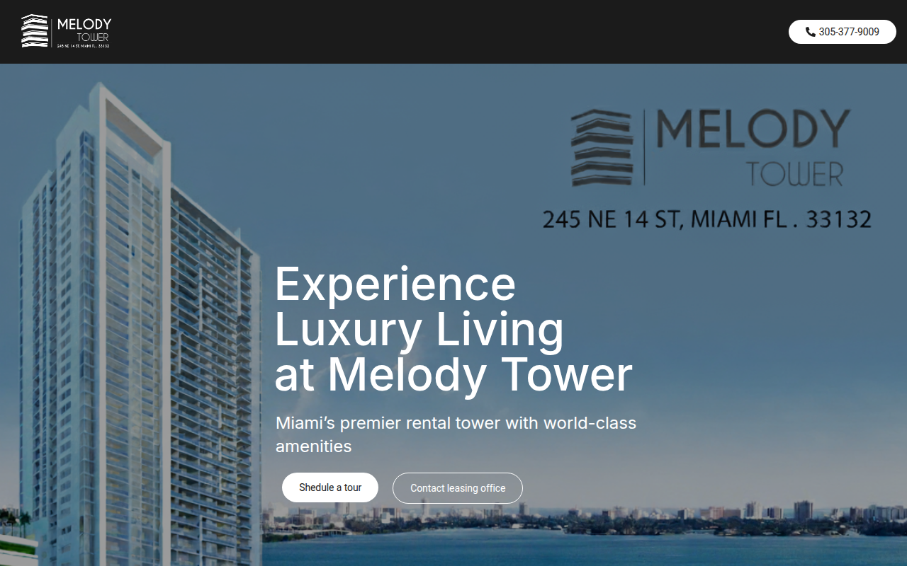 Melody Tower website